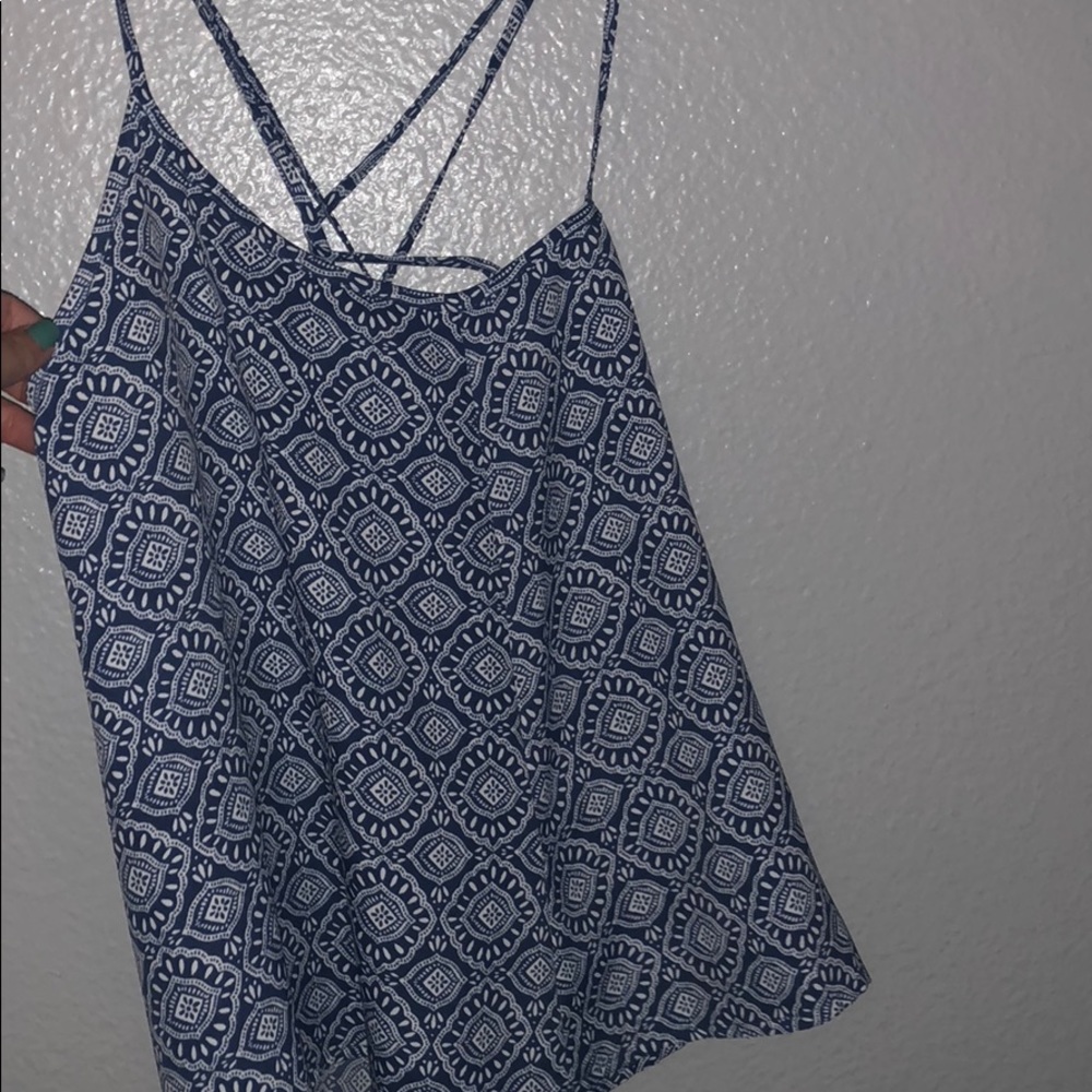 Hollister cross-backed tank top